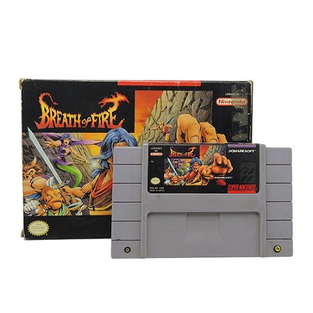 Jogo Breath of Fire - SNES