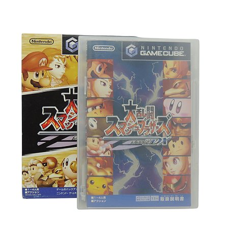 Jogo Super Smash Bros Dx - GameCube (Japonês)