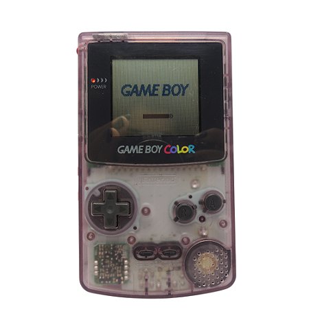 Console Game Boy Color Roxo Transparente - Nintendo
