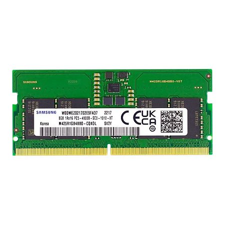 Memória RAM 8GB DDR5 4800MHz SO-DIMM (Lenovo Legion 5i Gen 9) - Samsung