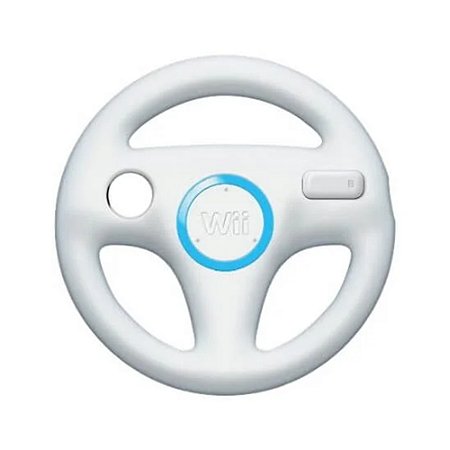 Volante para Nintendo Wii Branco - Wii