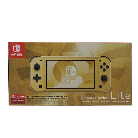 Console Nintendo Switch Lite (Hyrule Edition) - Nintendo
