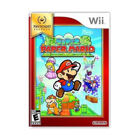 Jogo Super Paper Mario - Wii (Nintendo Selects)