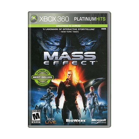 Jogo Mass Effect - Xbox 360 (Platinum Hits)