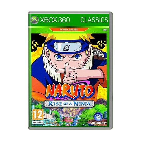 Jogo Naruto Rise of a Ninja - Xbox 360 (CLASSICS - EUROPEU)