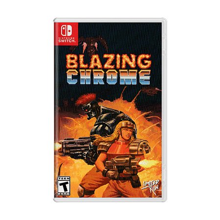 Jogo Blazing Chrome - Switch
