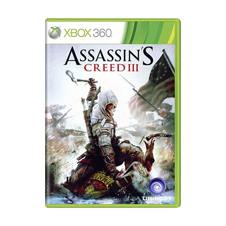Jogo Assassin's Creed III - Xbox 360 (Platinum Hits)