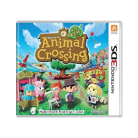 Jogo Animal Crossing: New Leaf - 3DS (LACRADO)