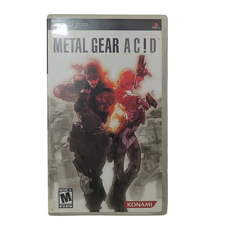 Jogo Metal Gear Acid - PSP