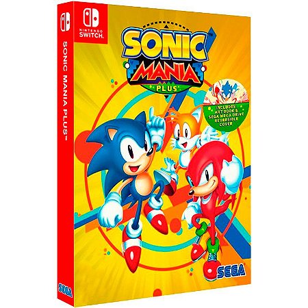 Jogo Sonic Mania Plus - Switch