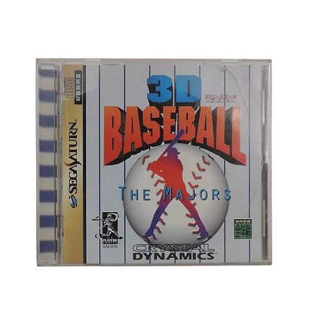 Jogo 3D Baseball: The Majors - Sega Saturn (Japonês)