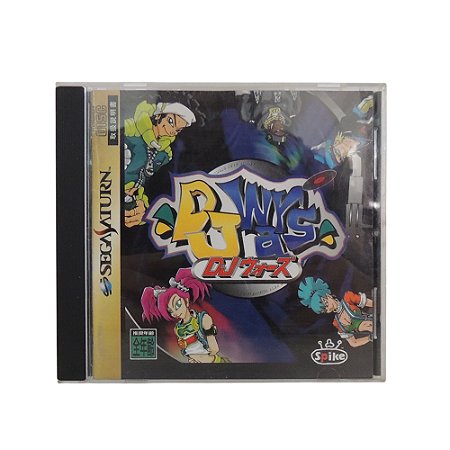Jogo DJ Wars - Sega Saturn (Japonês)