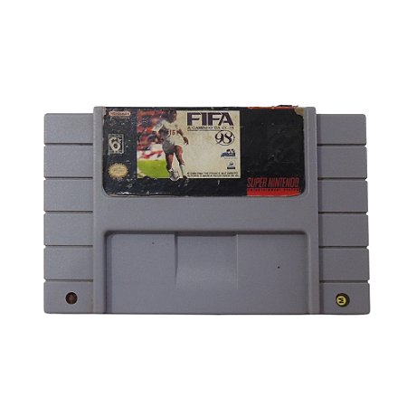 Jogo FIFA: Road to World Cup 98 - SNES