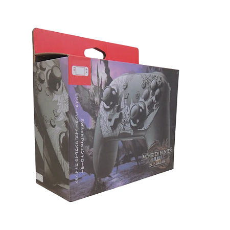 Pro Controller Switch Monster Hunter Rise Sunbreak - Sem marca (NOVO)
