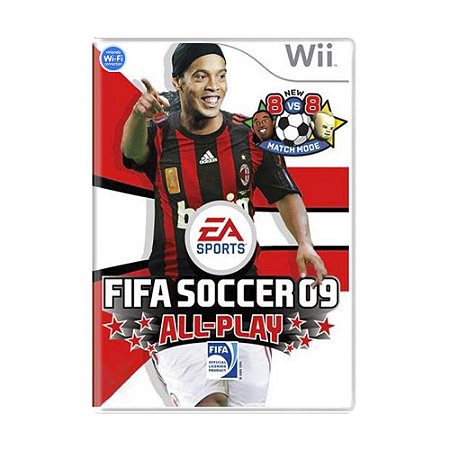 Jogo FIFA Soccer 09 All-Play - Wii