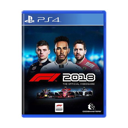 Jogo F1 2018 - PS4