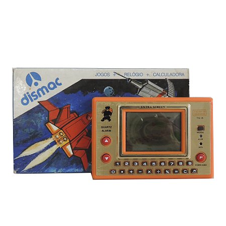 Console Dismac Game (Jogos + Relógio + Calculadora)