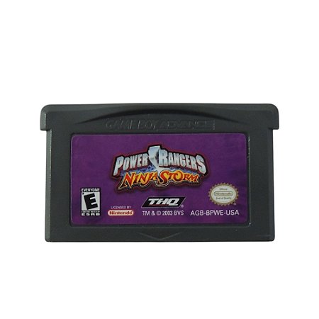 Jogo Power Rangers: Ninja Storm - GBA