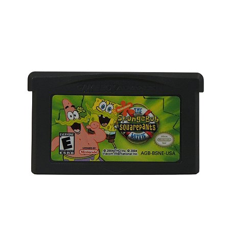 Jogo Spongebob Squarepants: the Movie - GBA