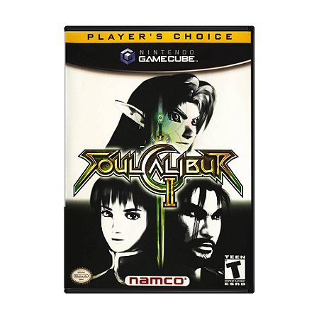 Jogo SoulCalibur II - GameCube (Player's Choice)