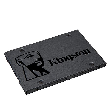 SSD A400 240GB, Sata III 2,5" Preto - Kingston