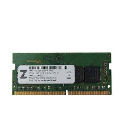 Memória Ram de Notebook 16GB DDR4 3200MHz - Sem Marca