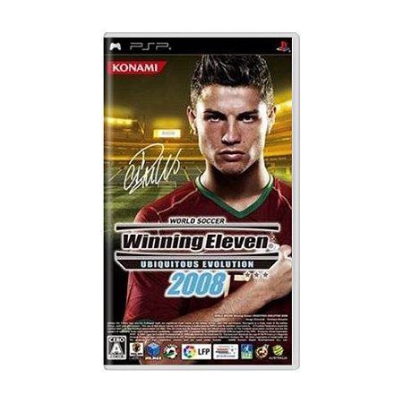 Jogo World Soccer Winning Eleven 2008 - PSP (Japonês)