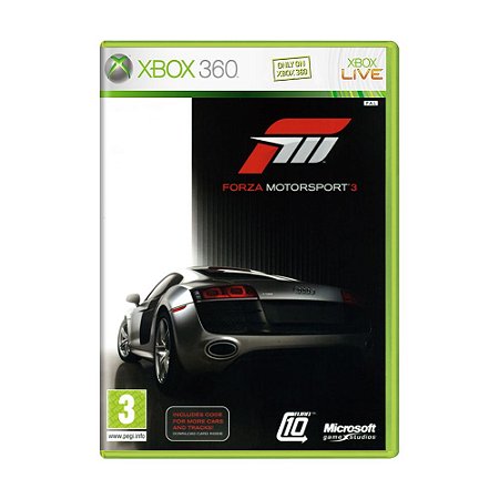 Jogo Forza Motorsport 3 - Xbox 360 (Europeu)