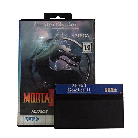 Jogo Mortal Kombat II - Master System