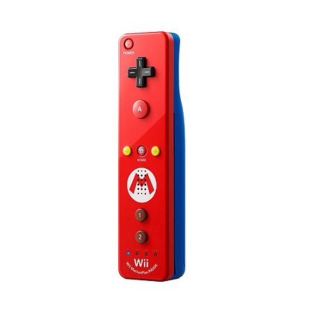 Controle Nintendo Wii Remote Plus Mario - Wii U e Wii (Leia a Descrição)