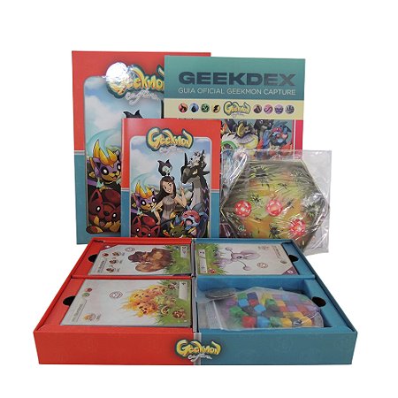 Jogo De Tabuleiro GeekMon Capture - Murpia Games