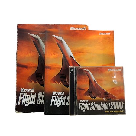 Jogo Microsoft Flight Simulator 2000: Mais Real, impossível! - PC