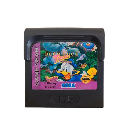 Jogo Deep Duck Trouble Starring Donald Duck - Game Gear