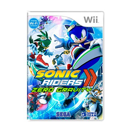 Jogo Sonic Riders: Zero Gravity - Wii (Lacrado)