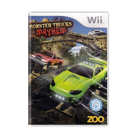 Jogo Monster Trucks Mayhem - Wii (Lacrado)
