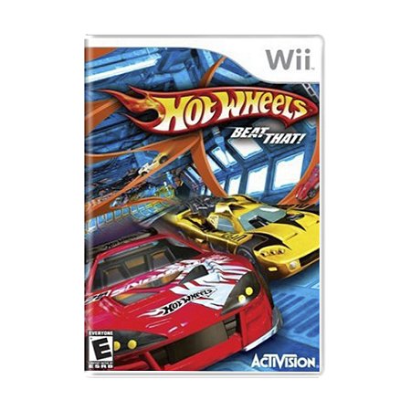 Jogo Hotwheels Beat That! - Wii (Lacrado)