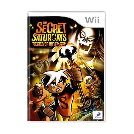 Jogo The Secret Saturdays: Beasts of the 5th Sun - Wii (Lacrado)