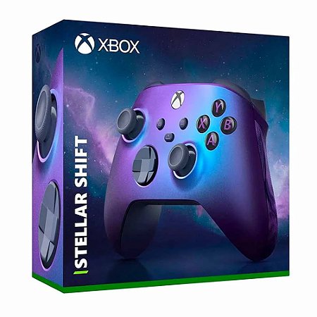 Controle Microsoft sem fio Stellar Shift - Xbox Series S/X e Xbox One
