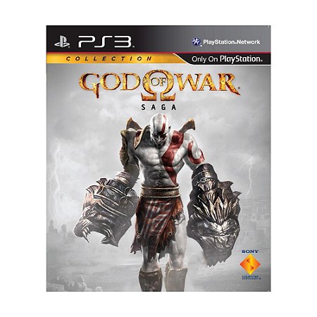 Jogo God of War: Saga (3 Jogos) - PS3 (Capa Dura)