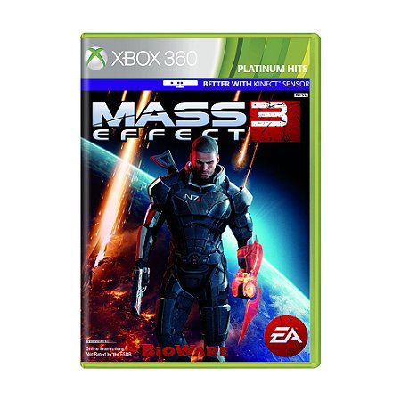 Jogo Mass Effect 3 - Xbox 360 (Platinum Hits)