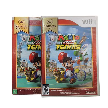 Jogo Mario Power Tennis - Wii (Nintendo Selects)