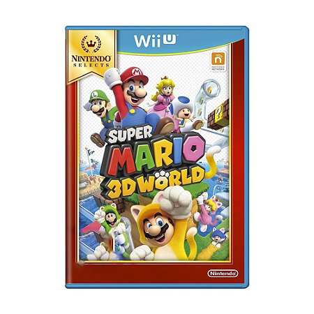Jogo Super Mario 3D World - Wii U (Nintendo Selects)