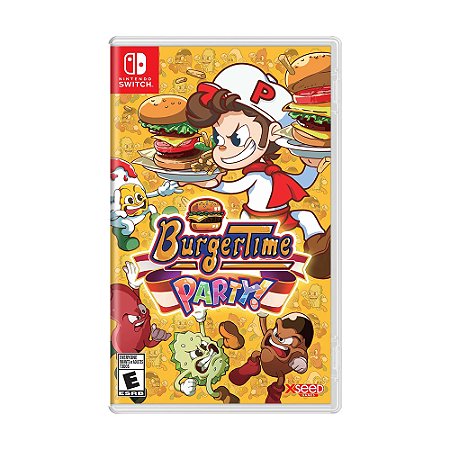 Jogo BurgerTime Party! - Switch