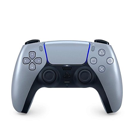 Controle sem fio DualSense Sterling Silver Sony - PS5