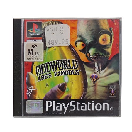 Jogo Oddworld: Abe's Exoddus - PS1 (EUROPEU)