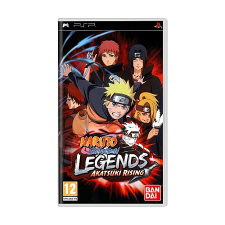 Jogo Naruto Shippuden Legends: Akatsuki Rising - PSP