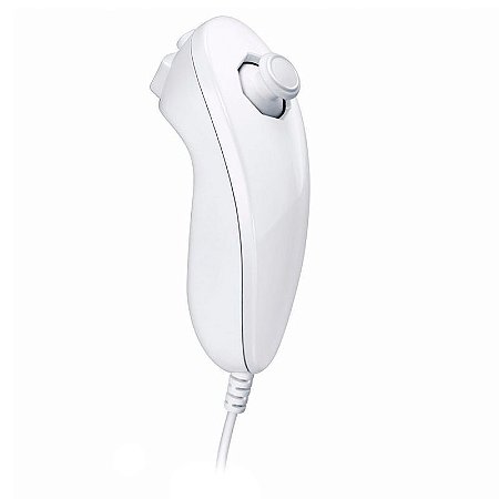 Controle Nunchuk Branco Paralelo - Wii