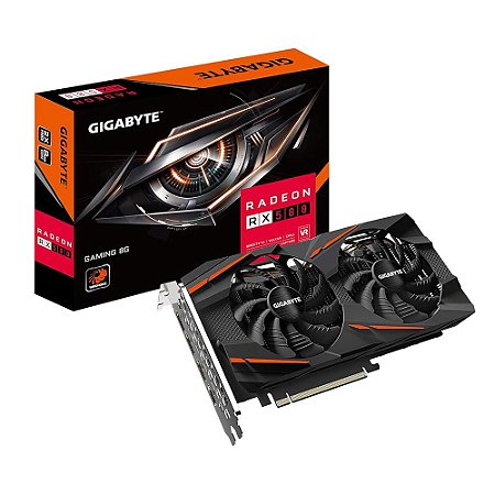 Placa de Vídeo AMD Radeon RX 580 Gaming, 8GB, GDDR5 256-bits - Gigabyte