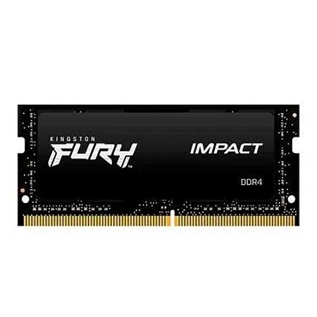 Memória Ram de Notebook Kingston Fury Impact 8GB DDR4 3200MHz - Kingston