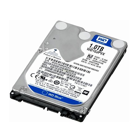 HD WD Blue 1TB 2,5" SATA - Western Digital